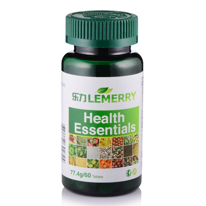 乐力(lemerry)基础营养素片60片/瓶 (美国原装进口)