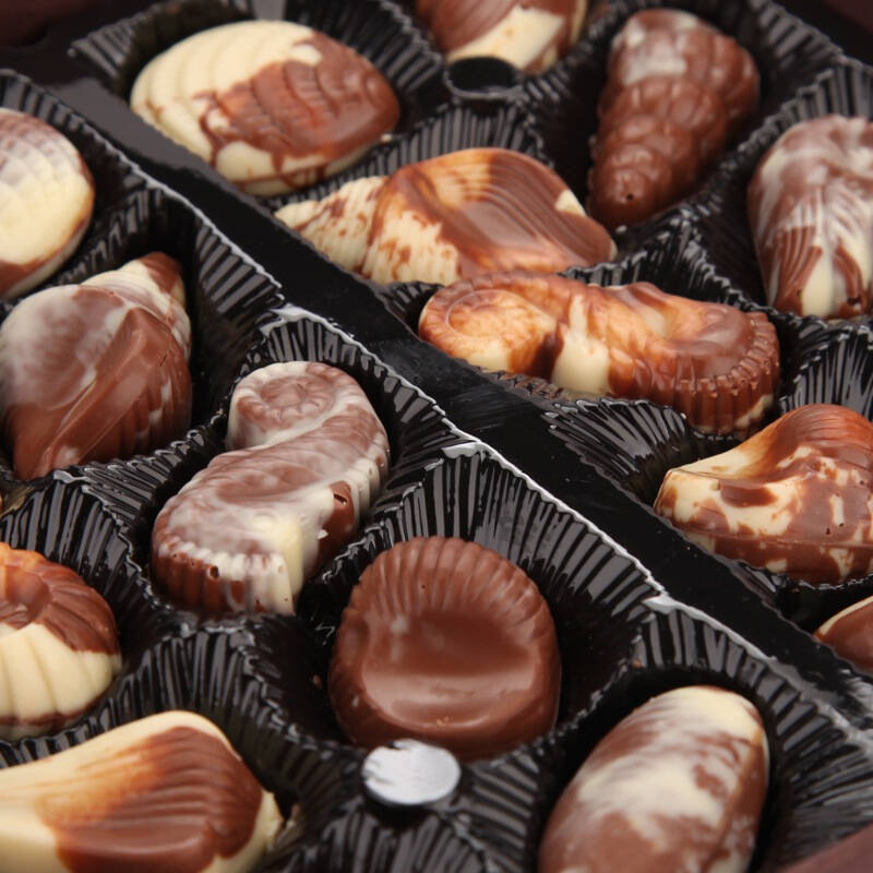 比利时进口 althaea爱妃海洋贝壳巧克力礼盒250g