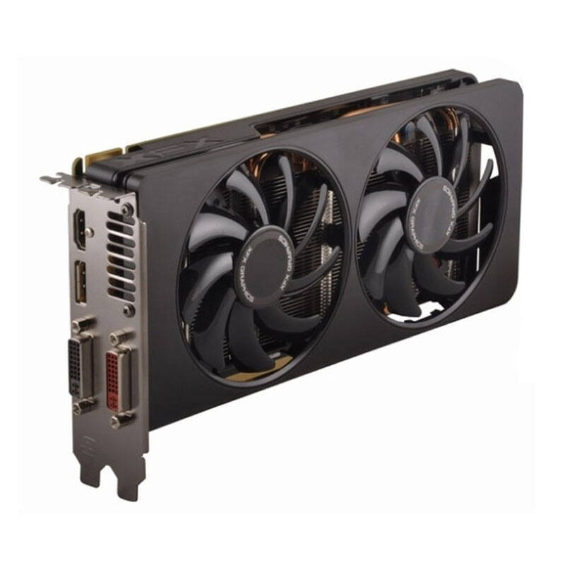 讯景(xfx)r9 270x 2g黑狼 1050/5600mhz 2g 256bit gddr5 显卡