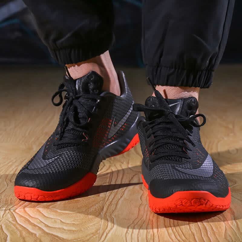 nike耐克男鞋 春季款哈登低帮实战外场网面耐磨篮球鞋832234-001 df