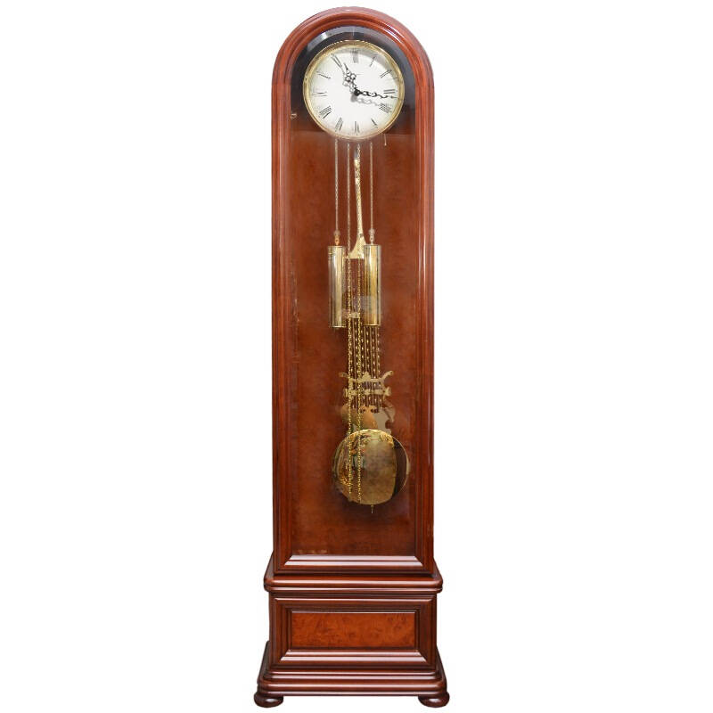 天王星(telesonic)德国赫姆勒三音机芯实椴木落地钟dg8302b 自营