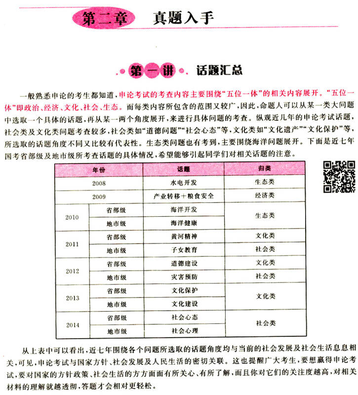 华图·2015公务员红领决胜内部培训指定教材:申论(二维码版)