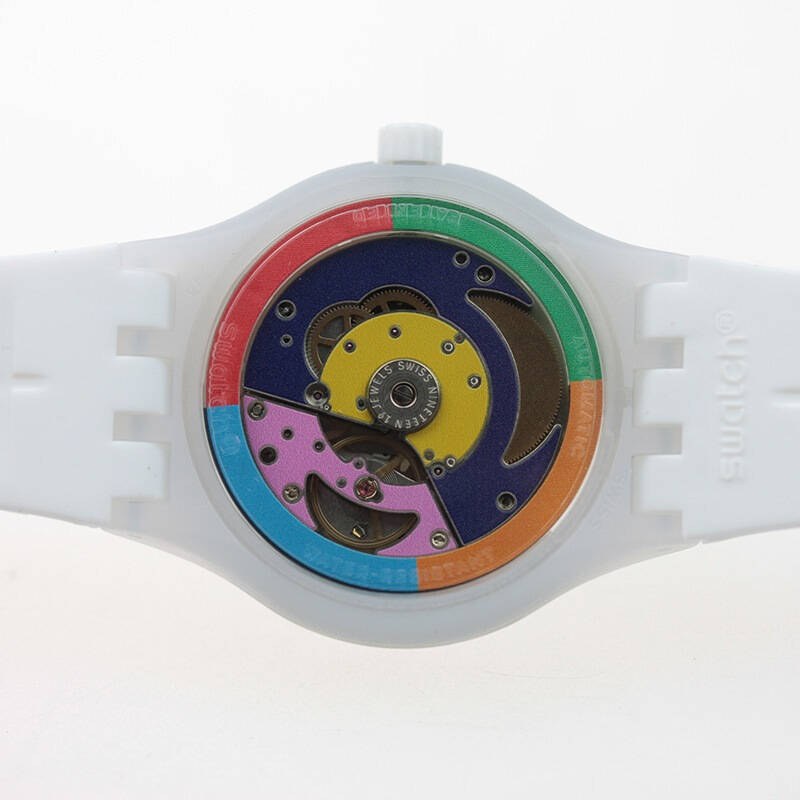 斯沃琪(swatch)手表 装置51号星球系列机械表腕表sutw400