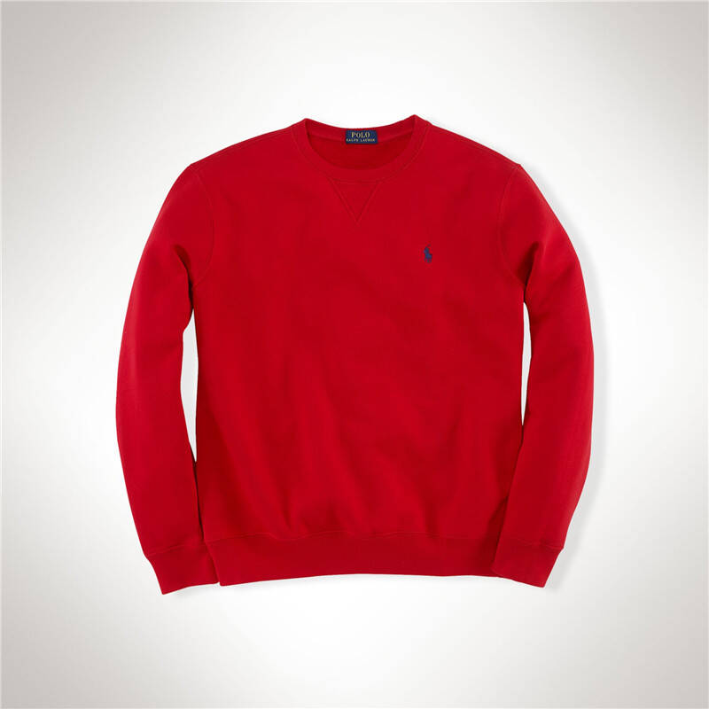 保罗拉夫劳伦(polo ralph lauren) 纯棉纯色卫衣 43537576 红色 xxl