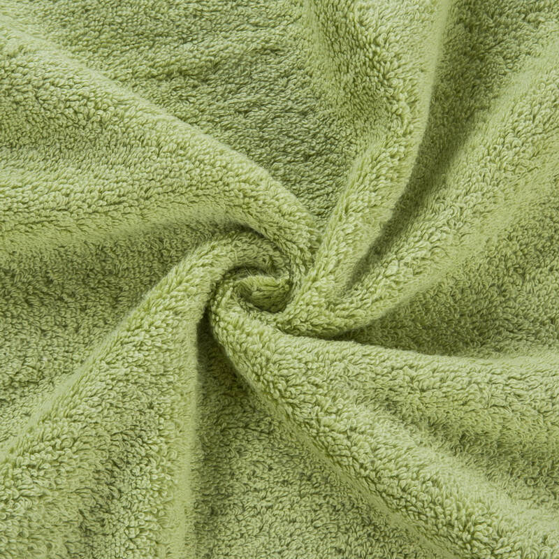 长绒棉套巾礼盒 毛巾浴巾三件套 毛巾34*74*2 浴巾70*140*1 鹅黄绿