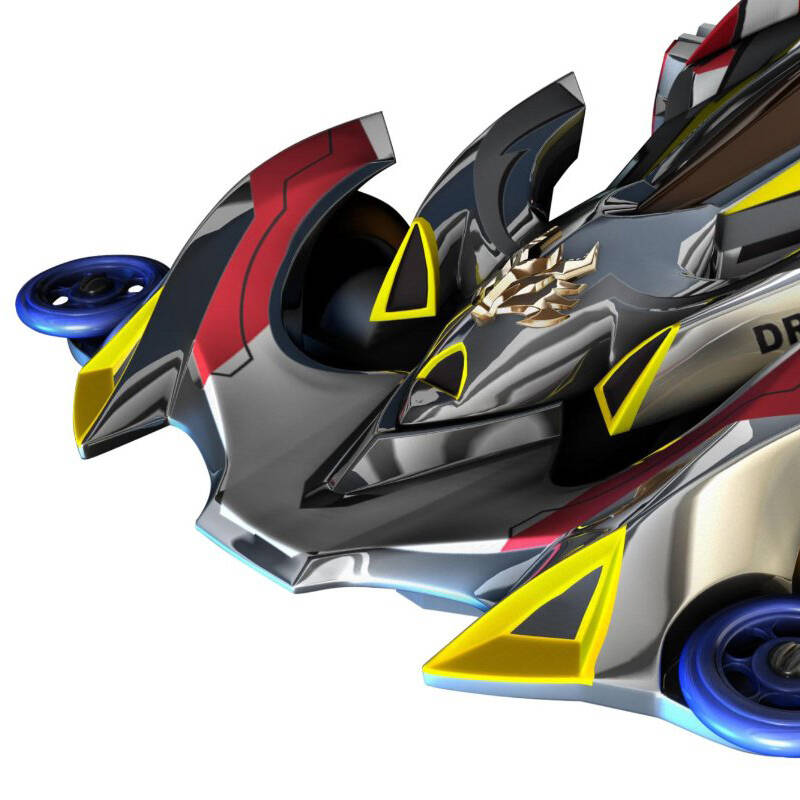 奥迪双钻 auldey 战龙四驱车 拼装版四驱车 光速战龙 88010