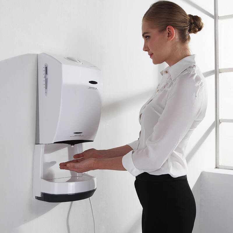 英特汉莎 全自动感应酒精喷雾式手消毒器 酒精自动杀菌净手器 酒精