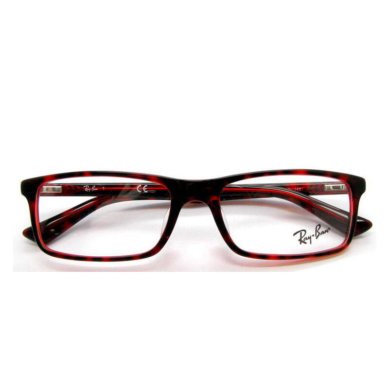 框品牌男款大框板材雷朋眼镜架女黑框全框近视镜rb5292d 雪茄色2444