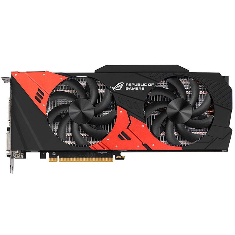 华硕(asus) mars760-4gd5 1072mhz/6004mhz 4gb/512bit ddr5 pci-e 3.