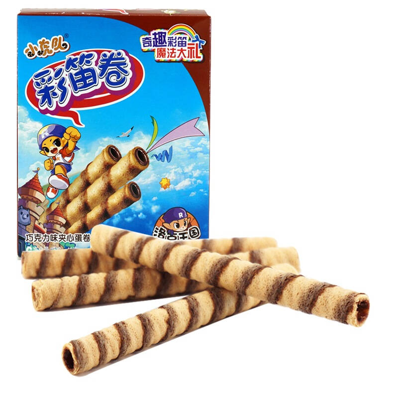 康师傅彩笛卷巧克力40g 自营