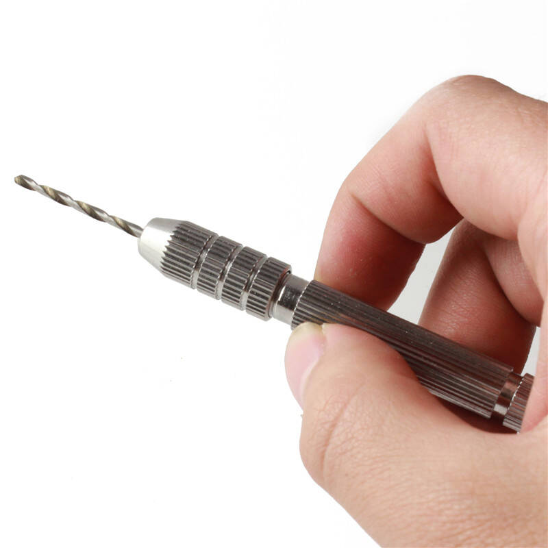 佑善阁 不锈钢打孔器 文玩扩孔器 佛珠diy配件 金刚捻钻工具 一个钻把
