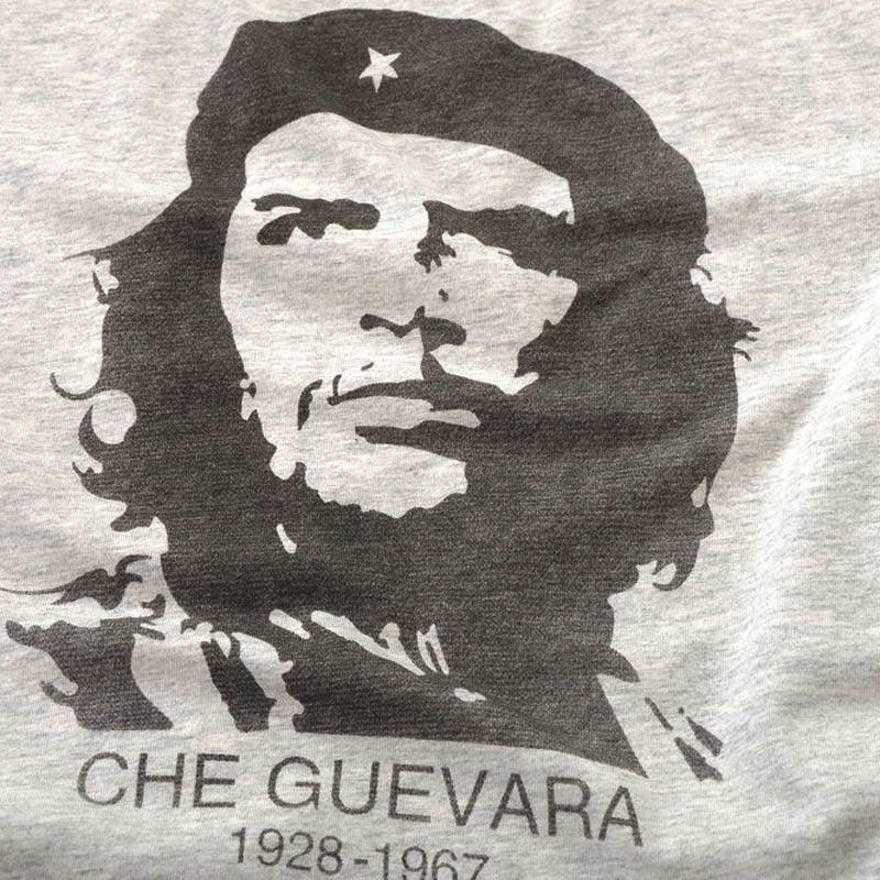 ak男装2015春季新款 全棉圆领切格瓦拉头像印花男短袖t恤 1200051 花