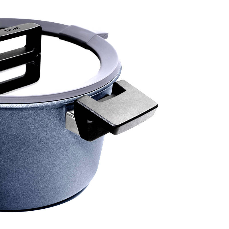 德国woll不粘锅钻石加强24cm多功能料理锅送蒸格 124-1cp少油烟 德国