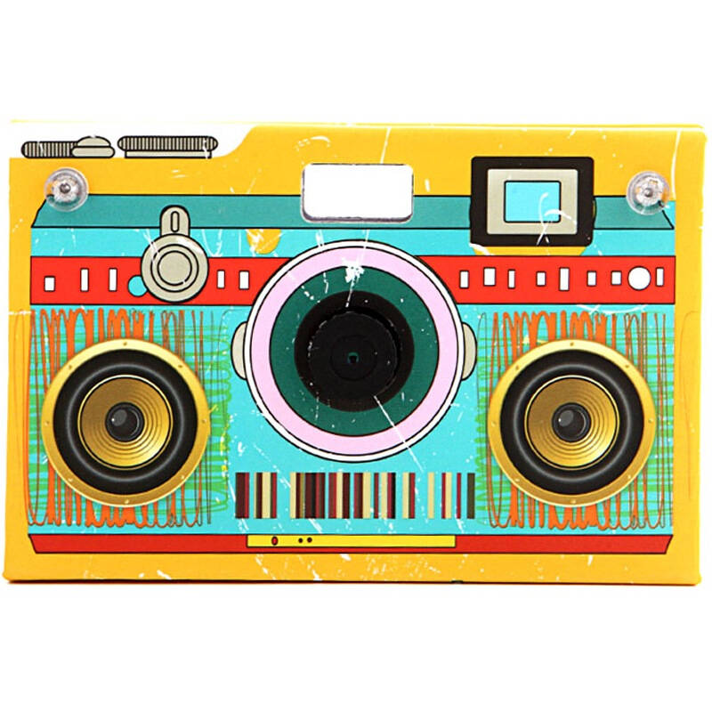 摩尔瑞(meree)diy纸相机/纸可拍 (炫彩黄) 自营
