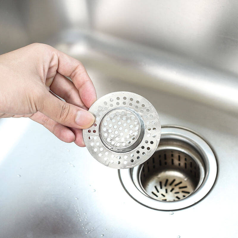 housesense 厨房水槽地漏过滤网 不锈钢滤网 排水口过滤网 不锈钢过滤