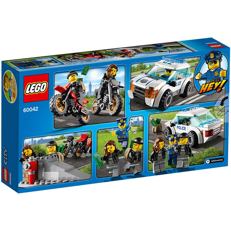 乐高(lego) city 城市系列 高速公路警匪追逐 60042