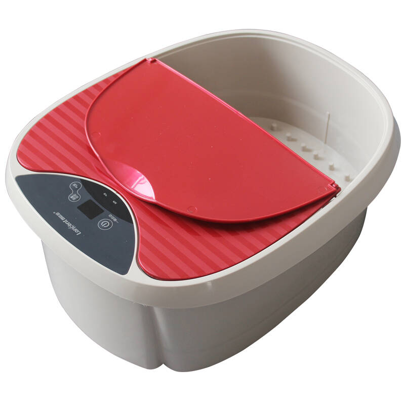 朗欣特(lancent)养生足浴盆洗脚盆 zy-816ds中国红足浴盆