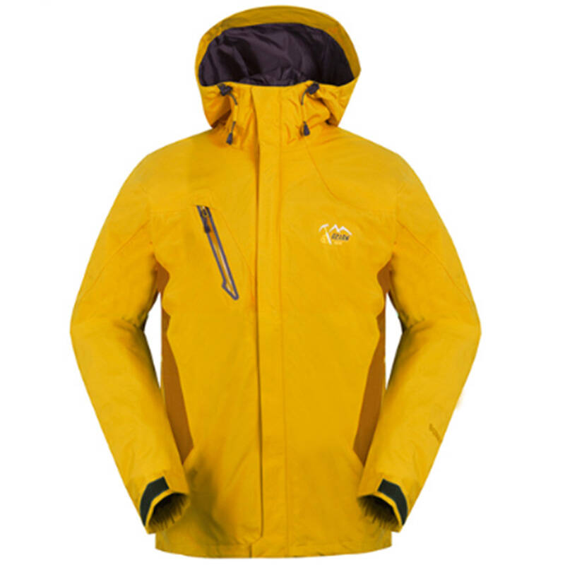 ozark 奥索卡 山脉户外 男款冲锋衣gore-tex 2l冲锋衣112580 黄色 185