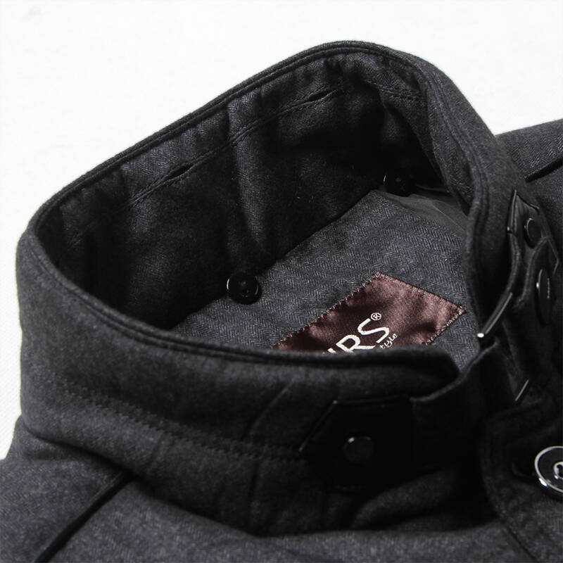 杉杉firs 男士休闲百搭时尚保暖棉服男 m35301-2藏灰色 175