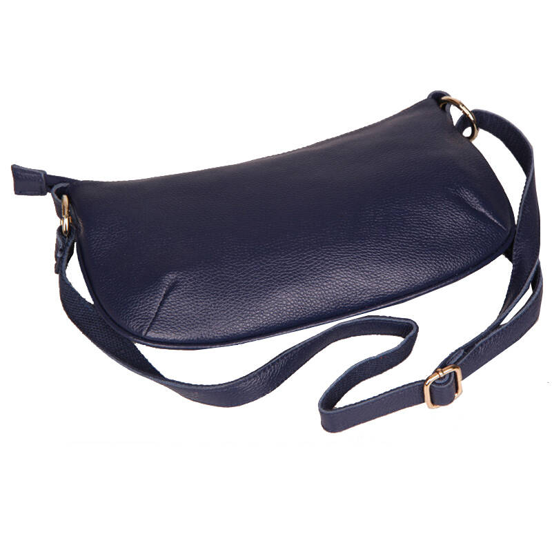 韩版头层牛皮女士单肩斜挎包女士女包流苏包yxc1168 宝蓝色 - 京东