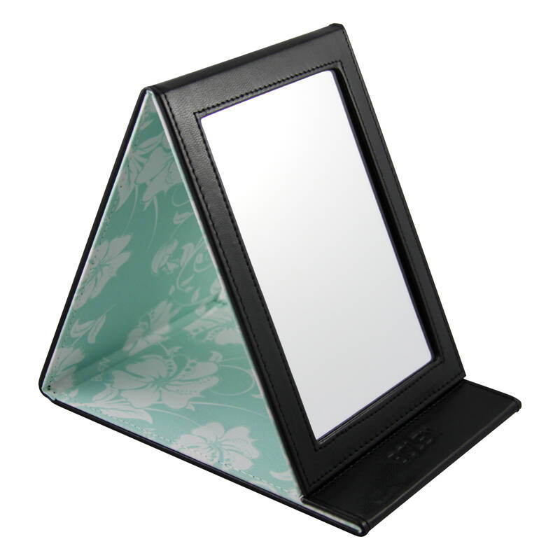 伯仑 台式折叠随身镜子化妆小镜子办公桌台式镜子 ctd