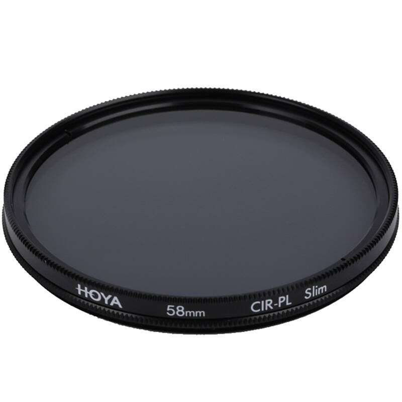 保谷(hoya)uv镜 偏振镜 滤镜 58mm cir-pl slim 超薄cpl偏振镜