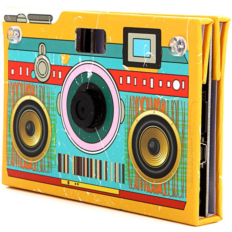摩尔瑞(meree)diy纸相机/纸可拍 (炫彩黄)
