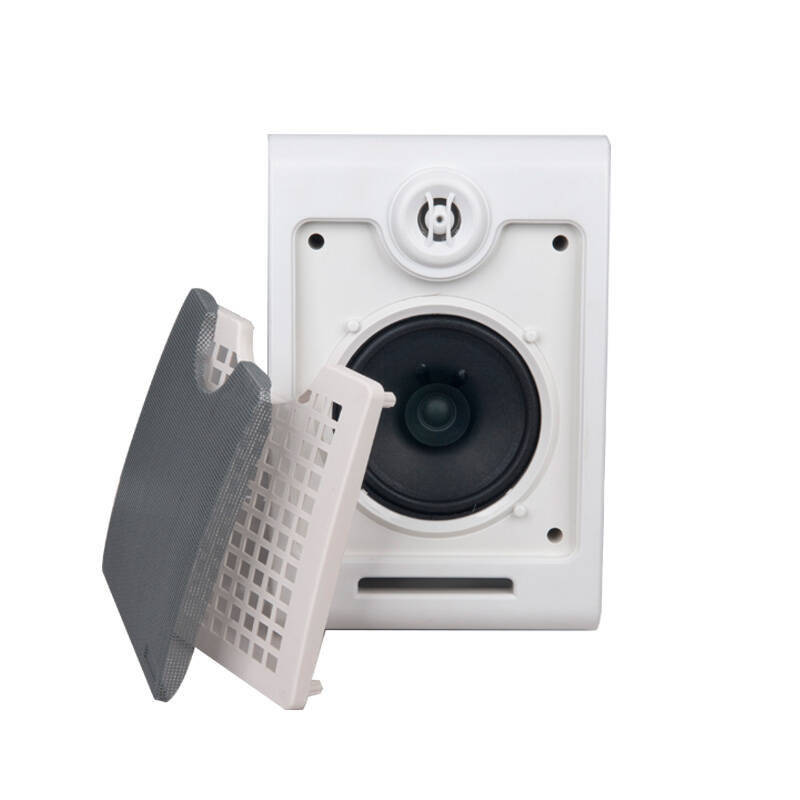 科马(koma)ko-571灰色网罩高保真壁挂音箱 教室广播壁挂喇叭 写字楼