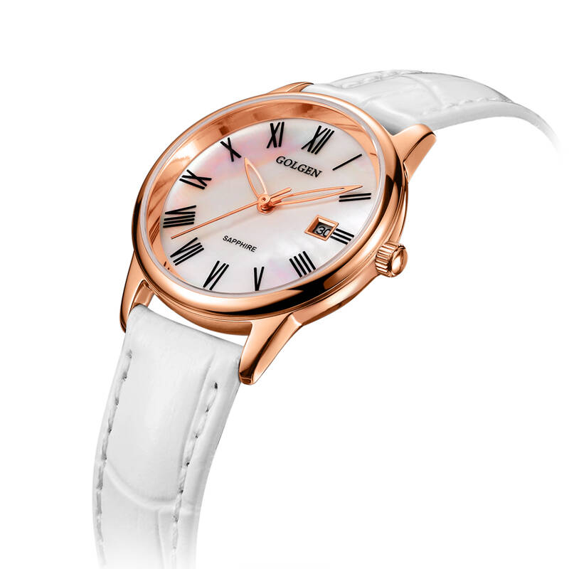 古尊(golgen)女表气质型时来运转英伦风糖果色正品防水皮带石英女士