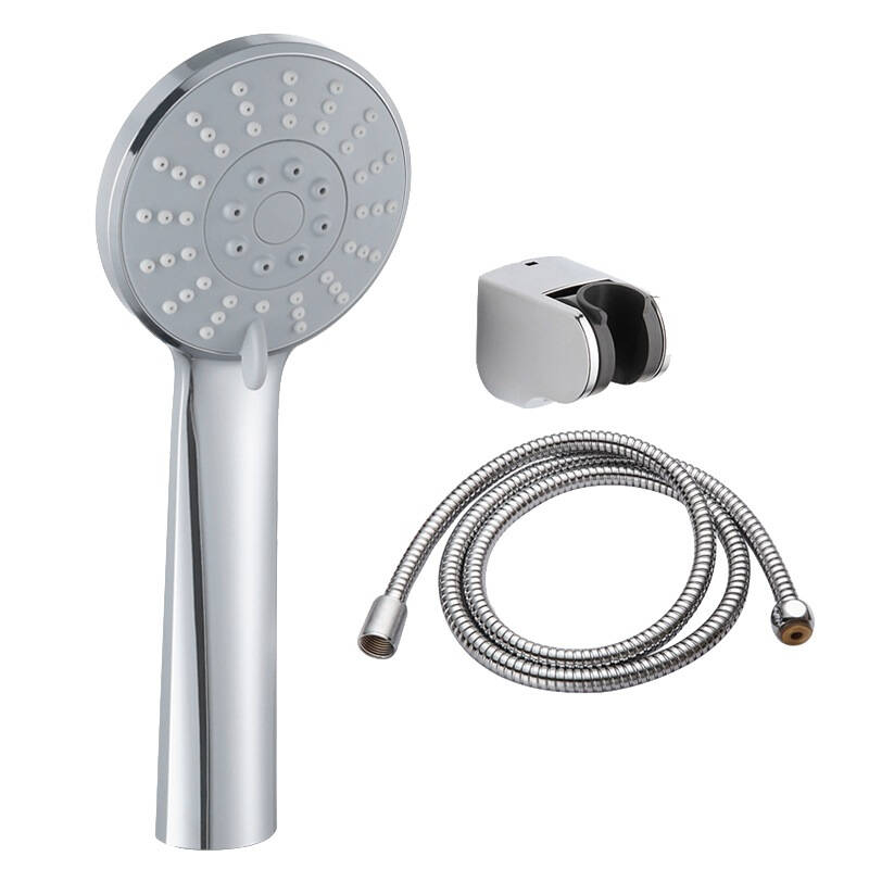 航标(bolina)8604-02 新款树脂三出水手持花洒头三件套装内置增压阀芯