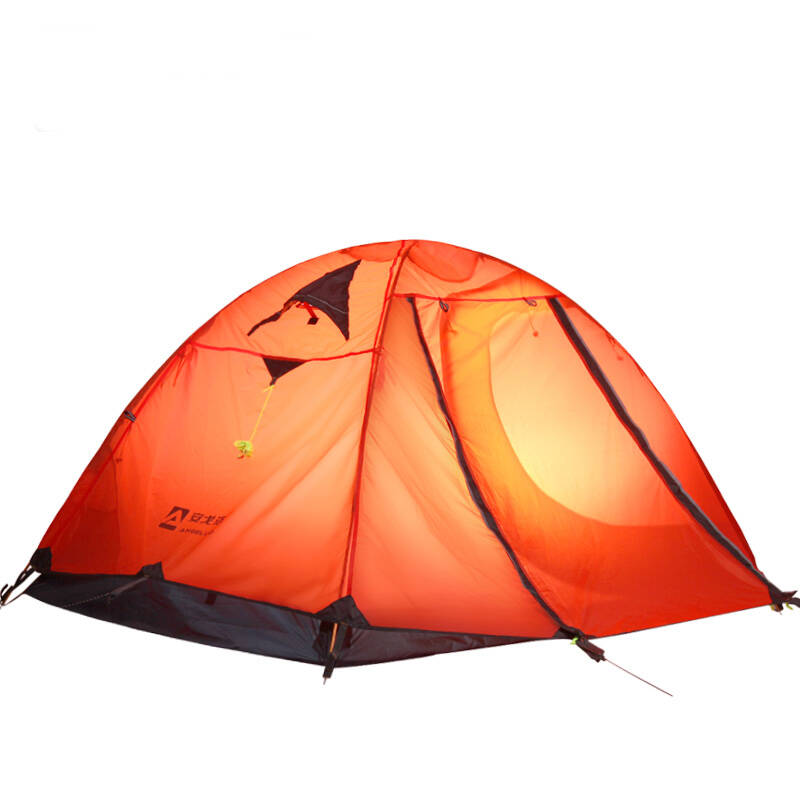安戈洛高端高地雪山帐篷双人双层天脉防撕裂帐篷 红色