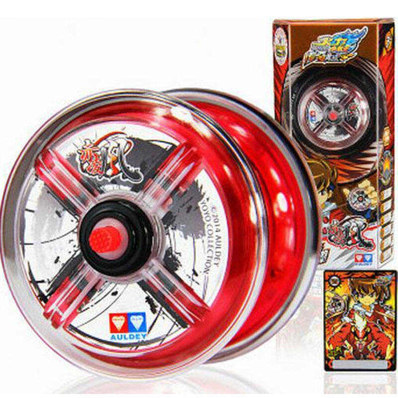 奥迪双钻 溜溜球少年火力王5传奇在现悠悠球 冰焰-676101 赤凌风