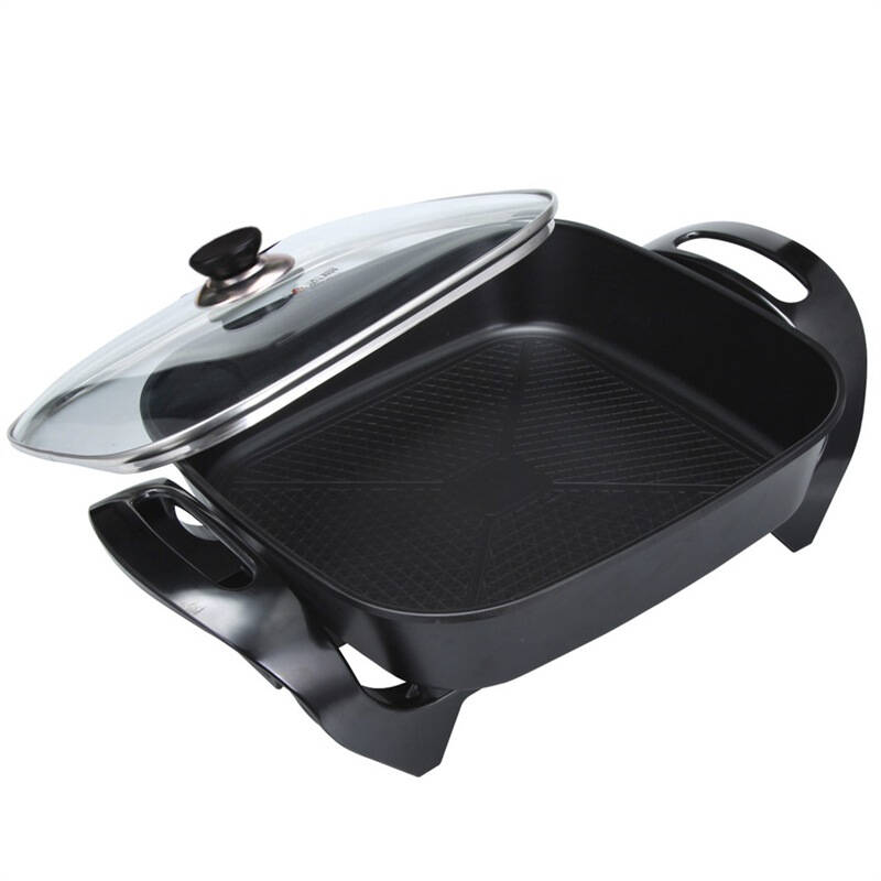 志高(chigo) h8-j2 5l 电火锅电热锅电炒锅 多功能锅 黑色