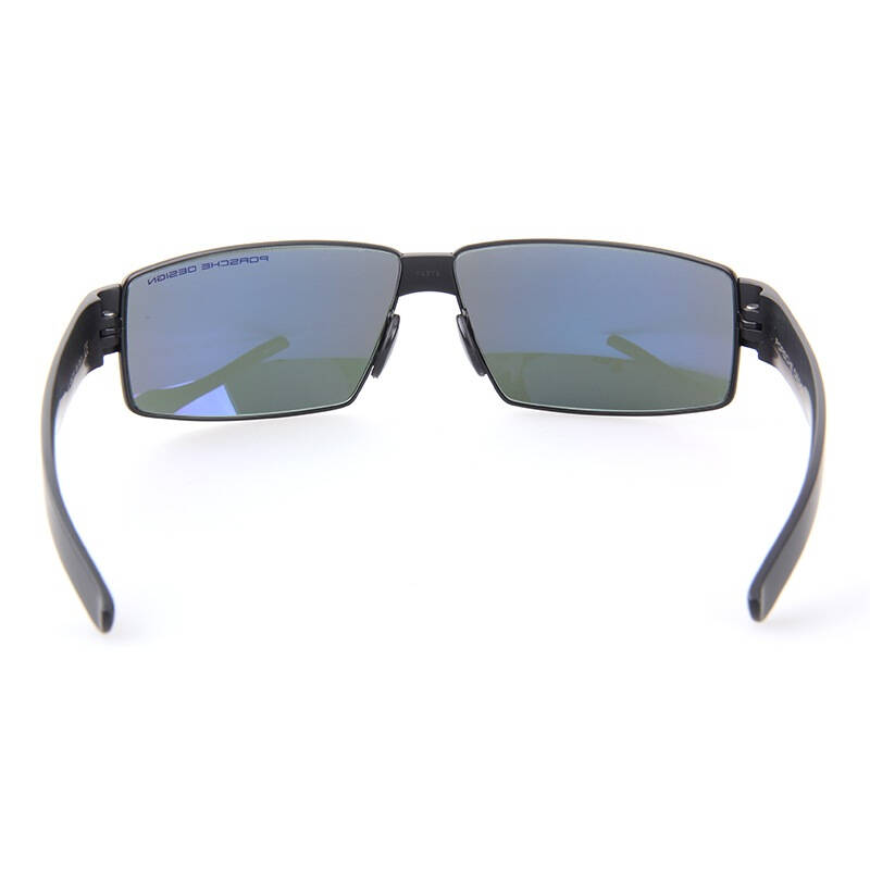 porsche 保时捷 男款黑色镜框墨绿色镜片眼镜太阳镜 p 8529 a 64mm