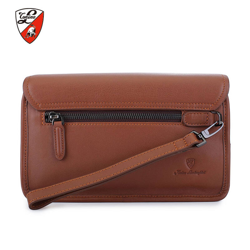 lamborghini林宝坚尼啡色男士时尚手拿包la1808-206-06 啡色