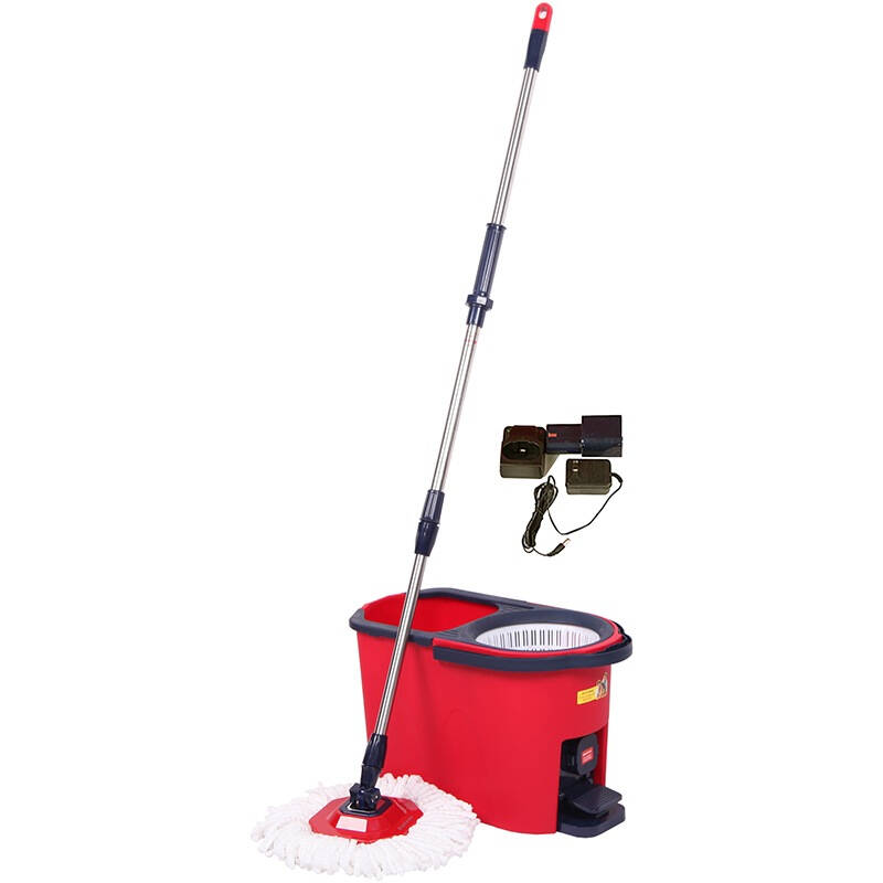 伊司达(east)旋转拖把 电动精灵电动双驱旋转拖把(配两个拖布头)es