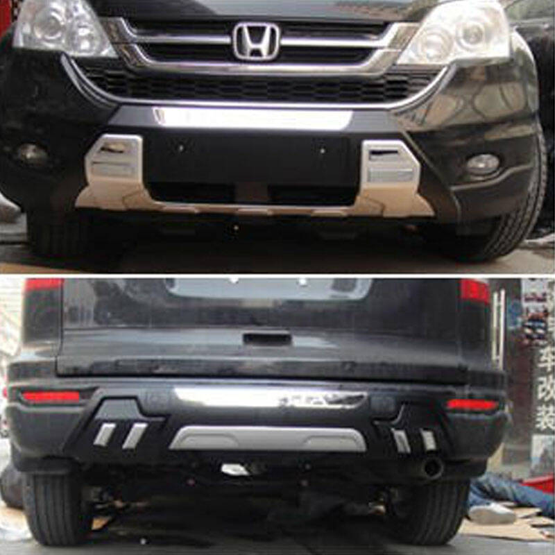 专用汽车改装保险杠装饰防撞杠 加装护板护杠 10-11款本田crv经典款