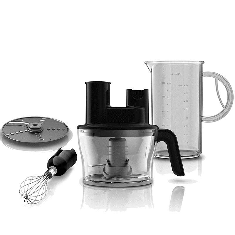 飞利浦(philips)手持式料理机搅拌机无极变速多配件hr1677/94