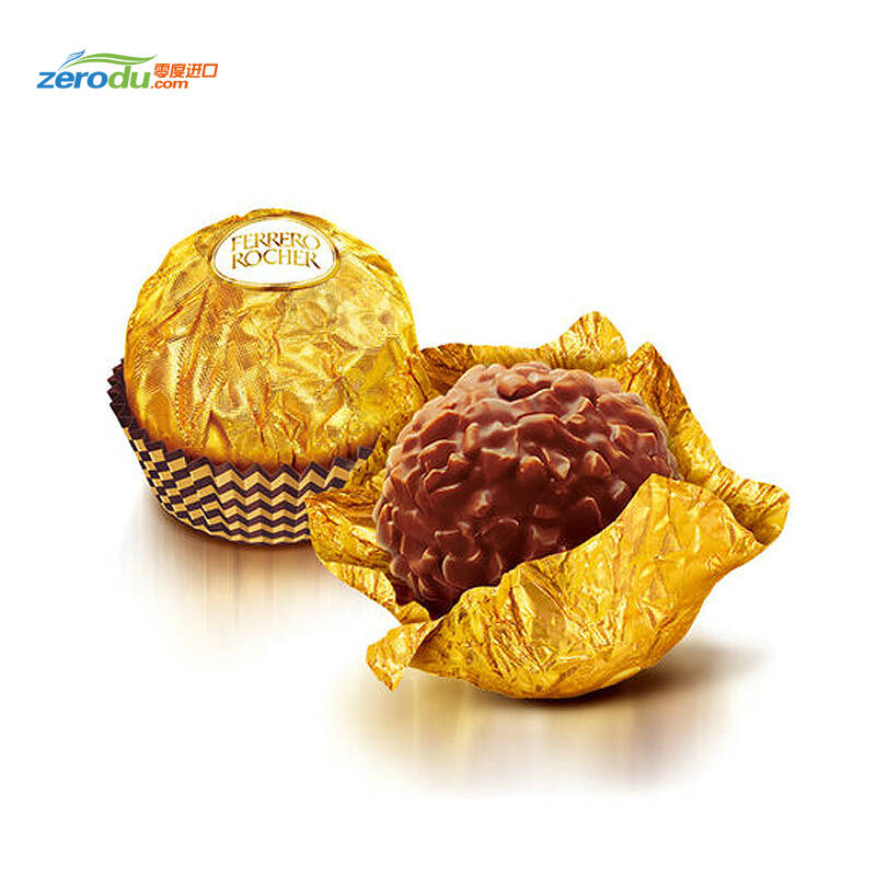 费列罗巧克力 ferrerorocher费列罗榛果威化巧克力t48粒装16条600g