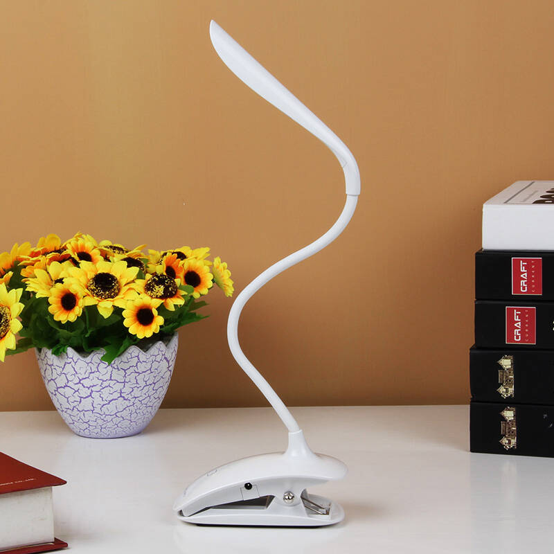 昭信led护眼夹子台灯 工作学习书桌卧室床头 usb灯电脑夹子夹式灯触摸