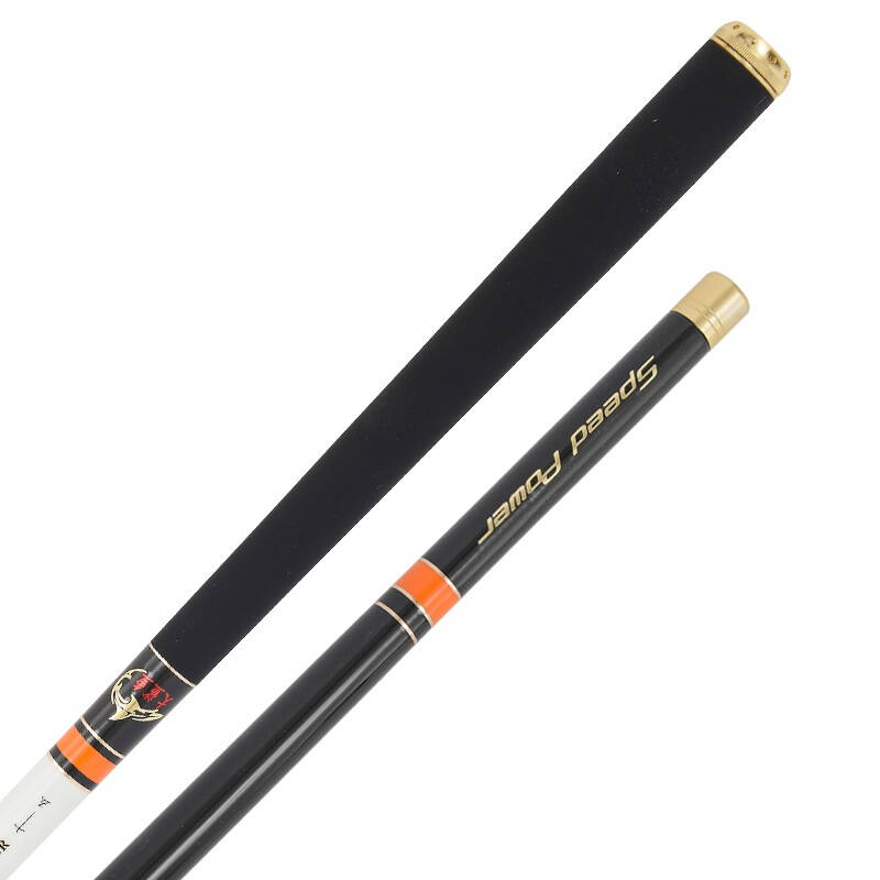 大鲨鱼 7.2米 鱼竿轻硬钓鱼竿高档碳布台钓竿渔具28钓猛禽