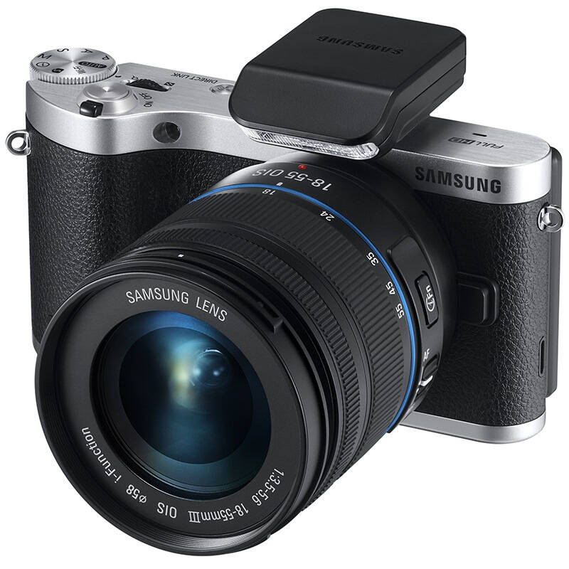 三星(samsung) nx300 微型单电套机 (18mm-55mm) 黑色 自营