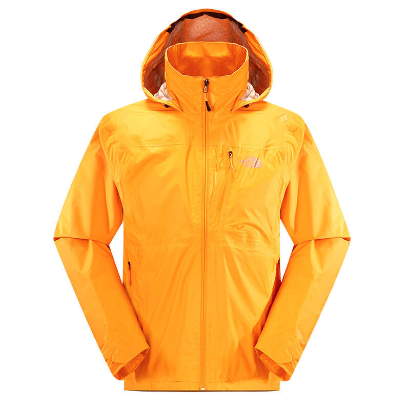 北面thenorthface 男款 防风防水透气性强冲锋衣a4v8 桔色/h6g xl