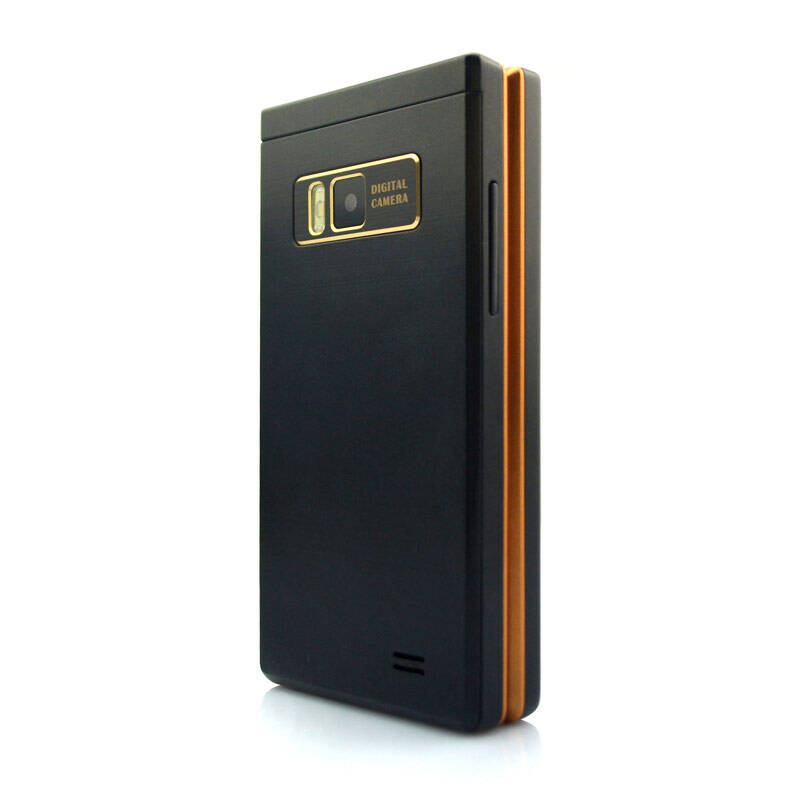 传奇(saga) 2014 移动3g双屏智能手机 双卡双待 玫瑰金