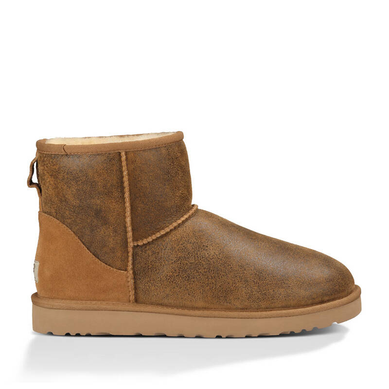 ugg 男士秋冬羊毛内衬短筒雪地靴1007307 bjce 43码/27cm