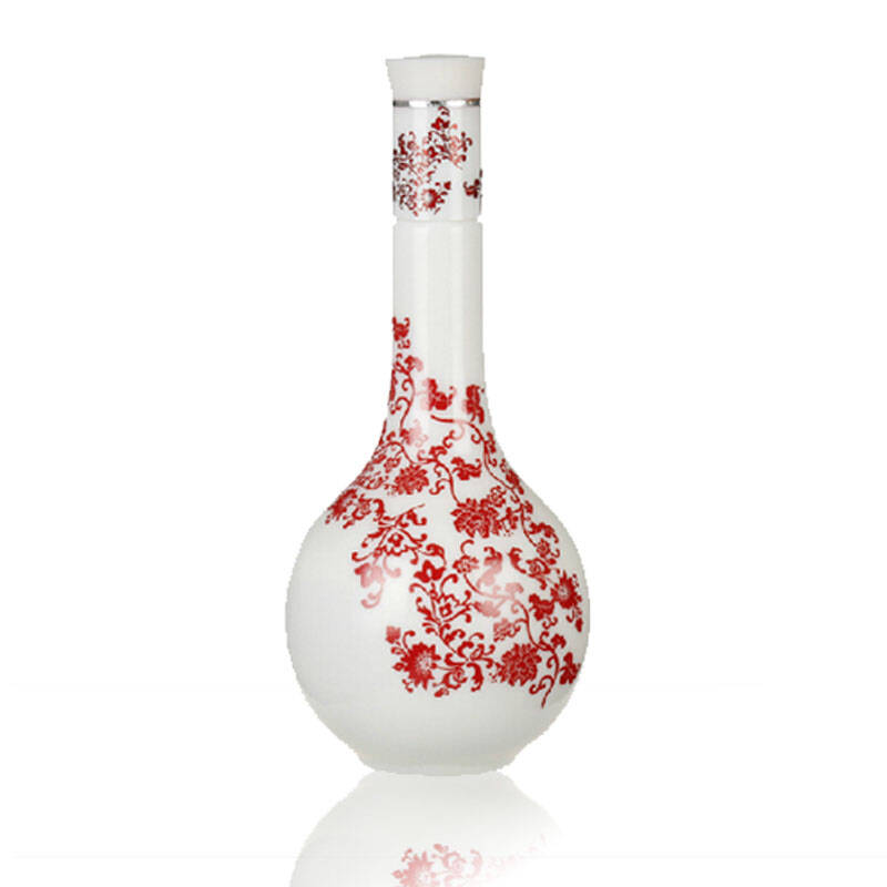 白酒口子窖口子酒光瓶 红花瓷口子38度500ml单瓶