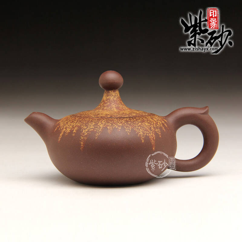 【紫砂印象】宜兴正品 全手工原矿紫砂壶 蔡艳 底槽清 小顶珠诵壶