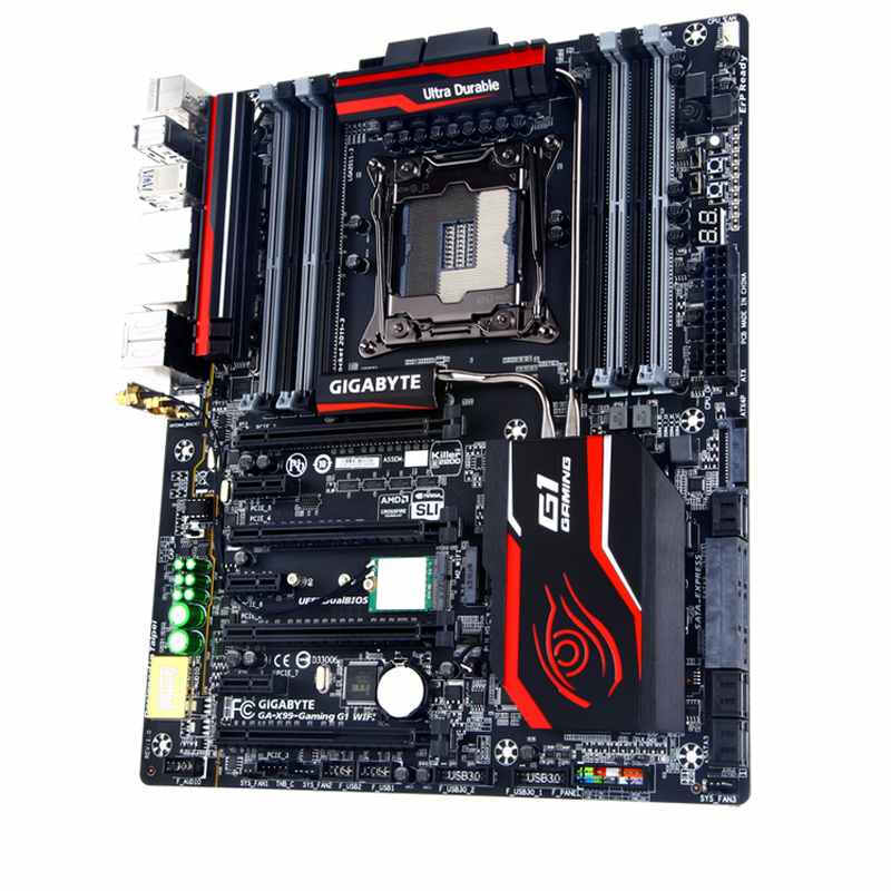 技嘉(gigabyte)x99-gaming g1 wifi主板 intel x99