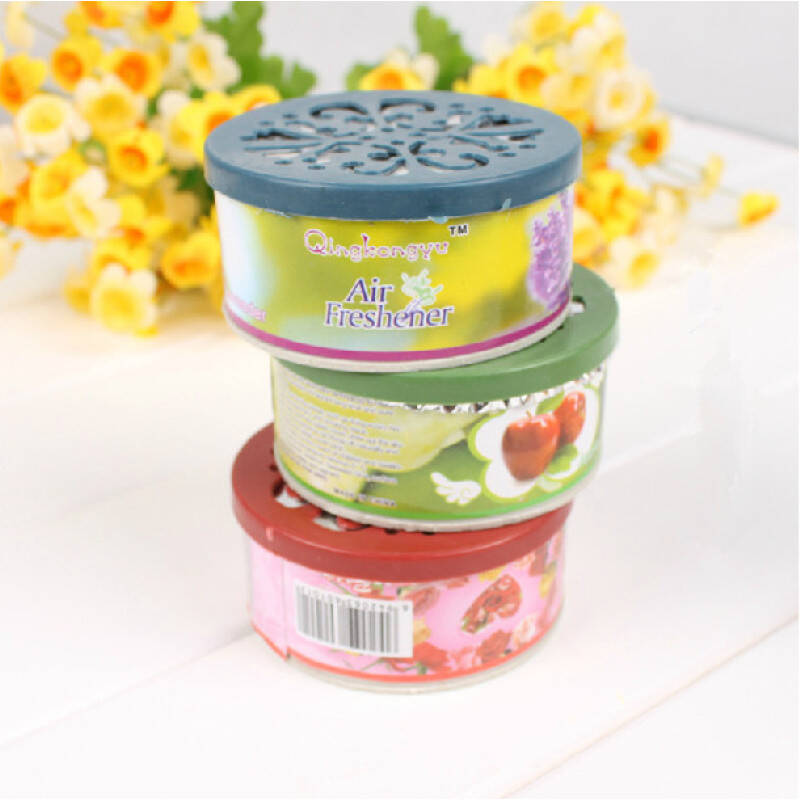 万迈 室内固体空气芳香剂家用室内空气清新剂厕所除臭芳香 5件装