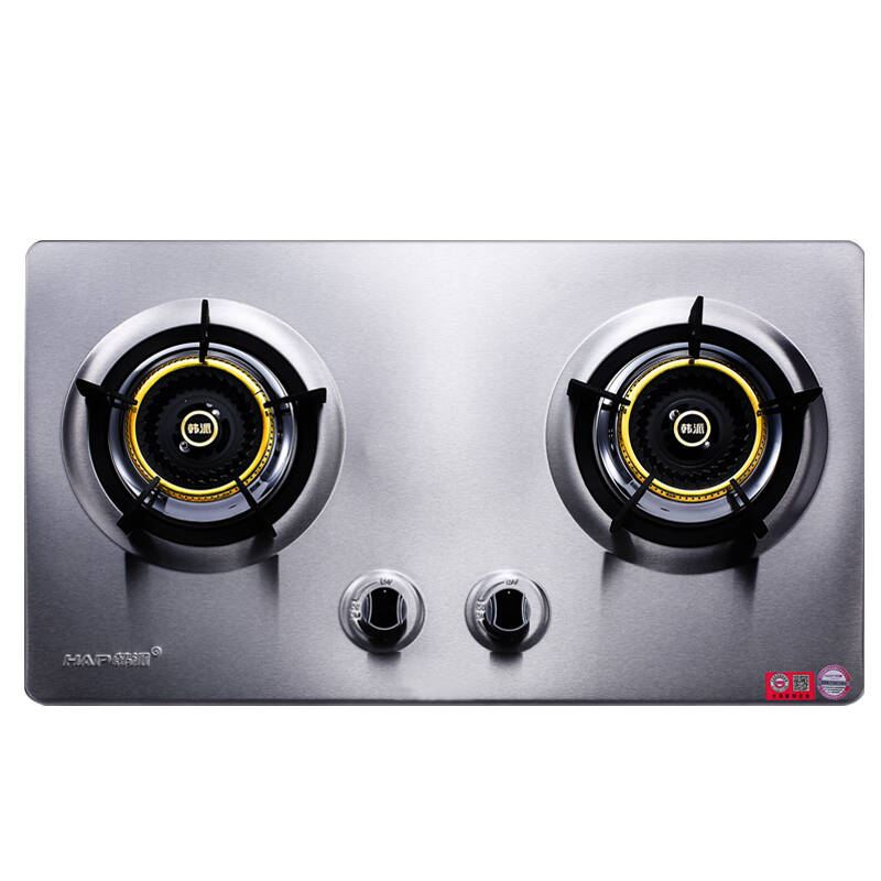 韩派(hap)燃气灶 嵌入式 不锈钢天然气 双灶 液化气 煤气灶具 dw09 包
